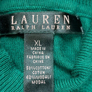 Pull Ralph Lauren (Lauren) Femme XL Col Roulé Douceur Coton Modal 🏷️