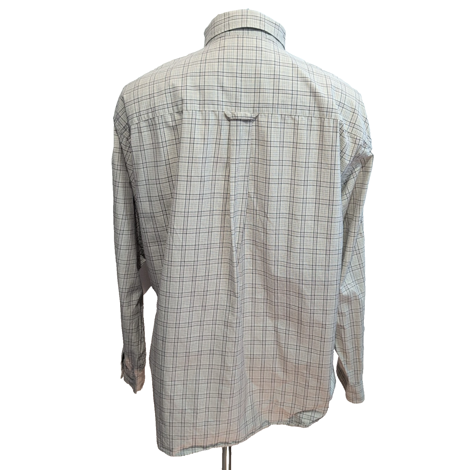 Chemise Pendleton XL Crème Carreaux 100% Coton Poche Homme
