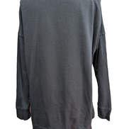 Pull Fin Tommy Hilfiger Femme Col Rond Boutonné Bleu Taille XL Logo Brodé