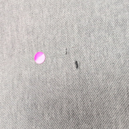 T-shirt Polo Ralph Lauren L Gris Col V Piqué Logo Rouge 100% Coton