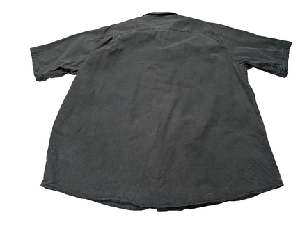 Chemise manches courtes Wrangler noir uni 2 poches taille L Homme