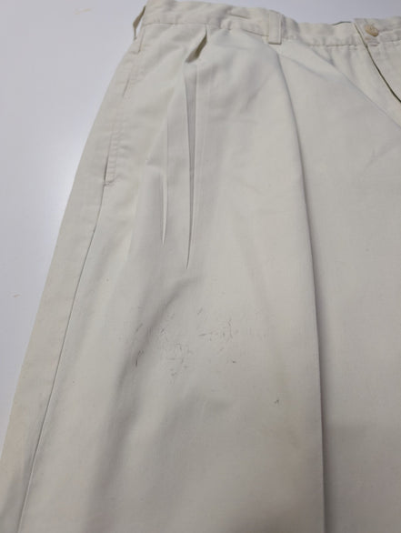 Pantalon chino Polo Ralph Lauren Andrew Pant W38 L32 crème pinces Singapore
