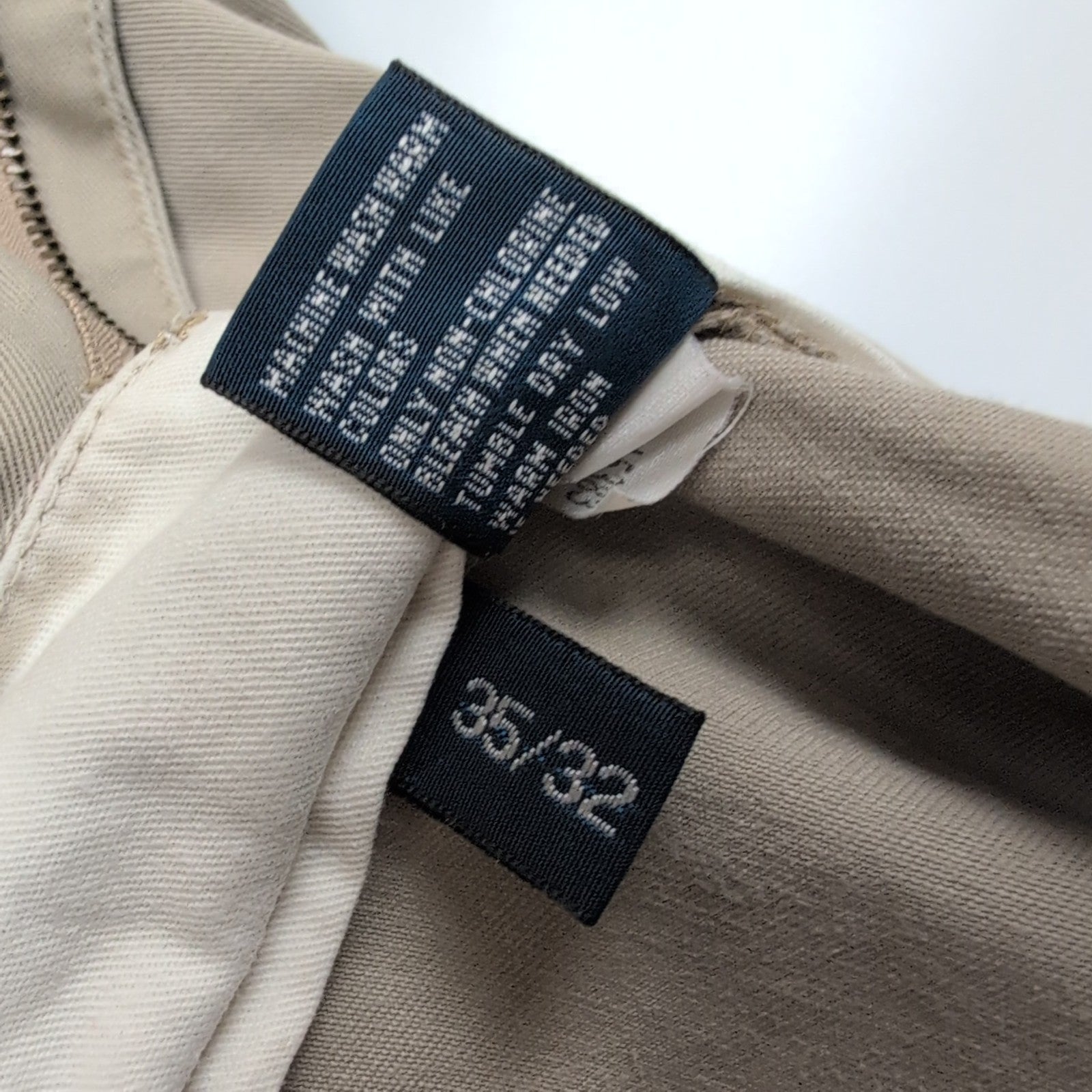 Pantalon chino Polo Ralph Lauren crème taille W35xL32 FR44 #18cr