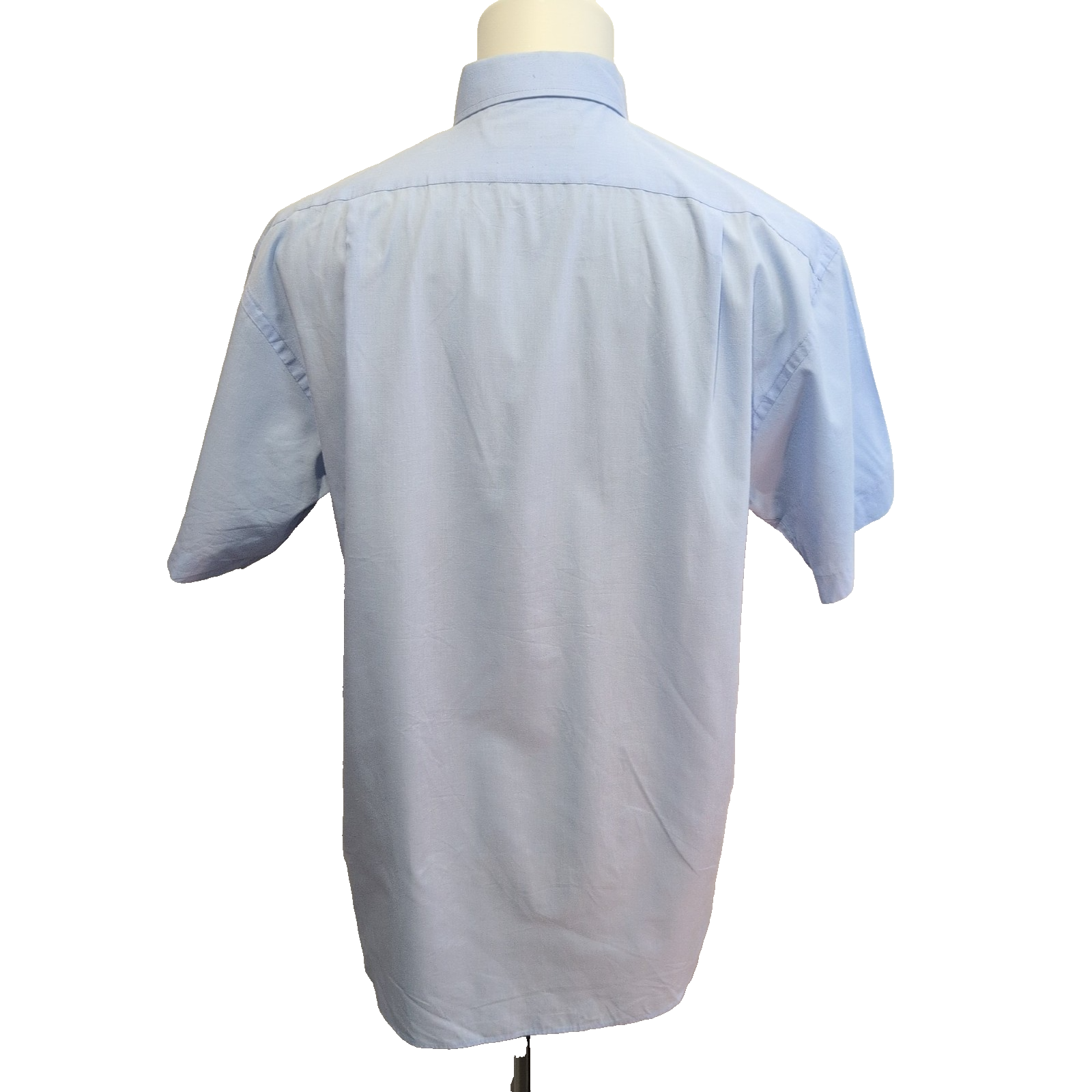 Chemise Giorgio Armani Manches Courtes Bleu Ciel - Taille L/XL (voir mesures)