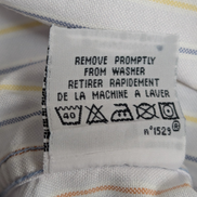 Chemise Polo Ralph Lauren Yarmouth ML Gris Rayures Oxford Shirt Button Down
