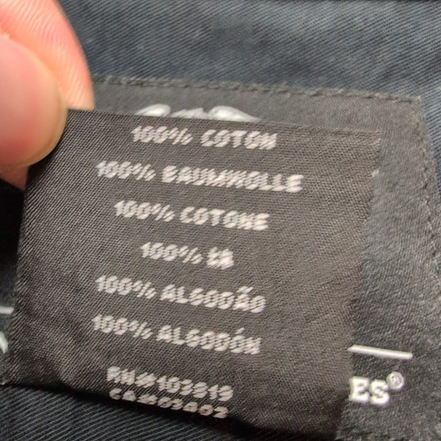 Chemise Harley Davidson 2XL Noire Tête de Mort Flammes Brodée USA