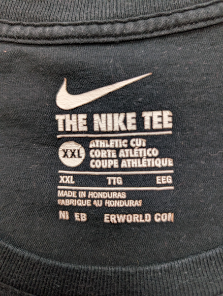 NIKE T-Shirt Homme XXL Noir NCAA 2015 CHAMPIONS Duke Basketball Rétro |103T