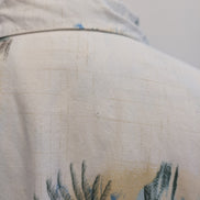 Chemise Hawaïenne Joe Marlin Coton & Rayon Blanc Cassé - Taille L