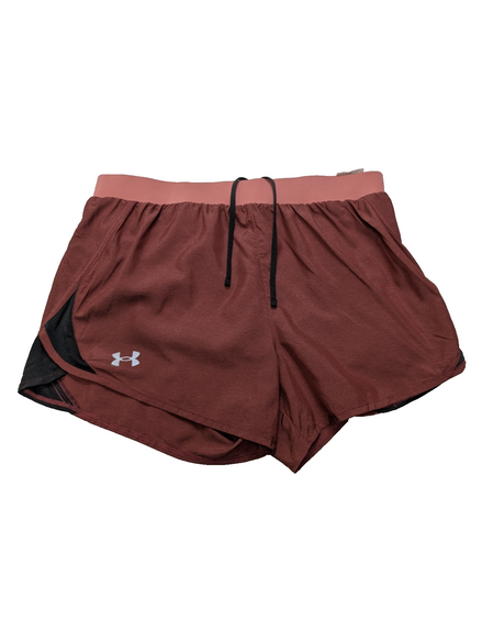 Short Under Armour HeatGear Marron Saumon - Femme Taille M