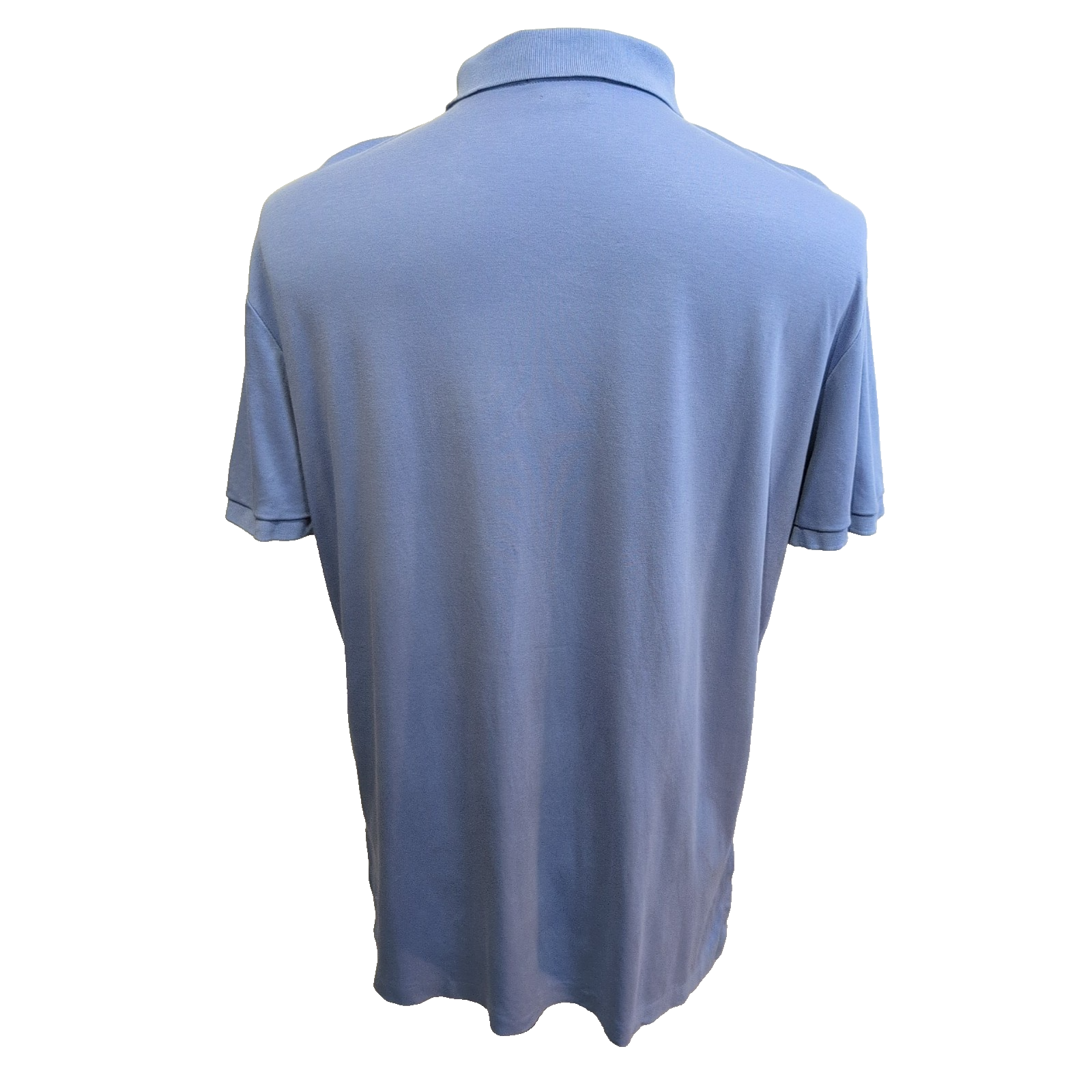 Polo Ralph Lauren Homme L Bleu Clair Logo Jaune Polo Manches Courtes