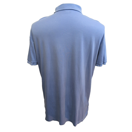 Polo Ralph Lauren Homme L Bleu Clair Logo Jaune Polo Manches Courtes
