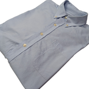 Chemise Nautica bleu clair uni taille L #132msch