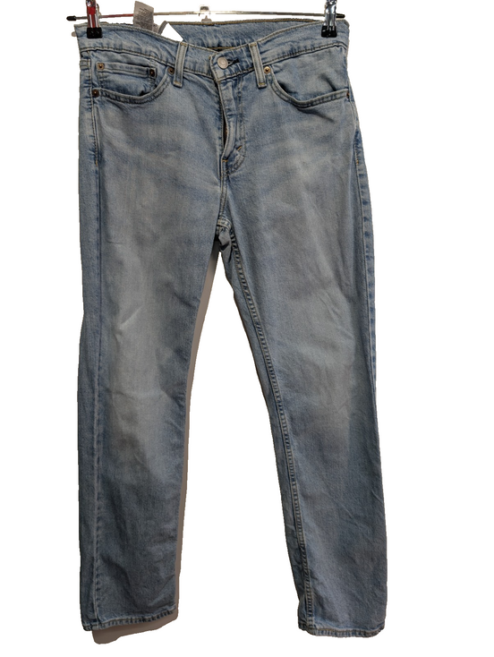 Jean Levi's 511 Homme Vintage Bleu Clair W31 L30 Denim Slim Fit Stretch Pantalon