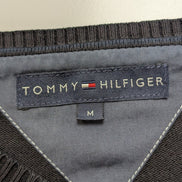 Pull Tommy Hilfiger Homme Col V Noir Profond - Taille M