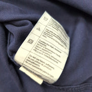 Chemise Carhartt 2XL Tall Relaxed Fit Bleu Marine 2 Poches Zip manches courtes
