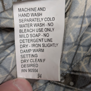 Chemise hawaïenne soie Visitor rayée manches courtes taille XL