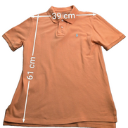 Polo manches courtes Polo Ralph Lauren enfant garçon 14-16 ans orange L