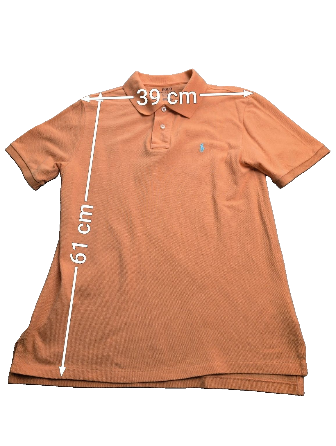 Polo manches courtes Polo Ralph Lauren enfant garçon 14-16 ans orange L