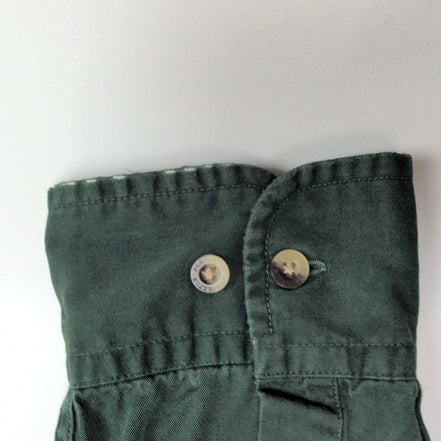 Chemise Pendleton vert foncé coton manches longues vintage USA style L