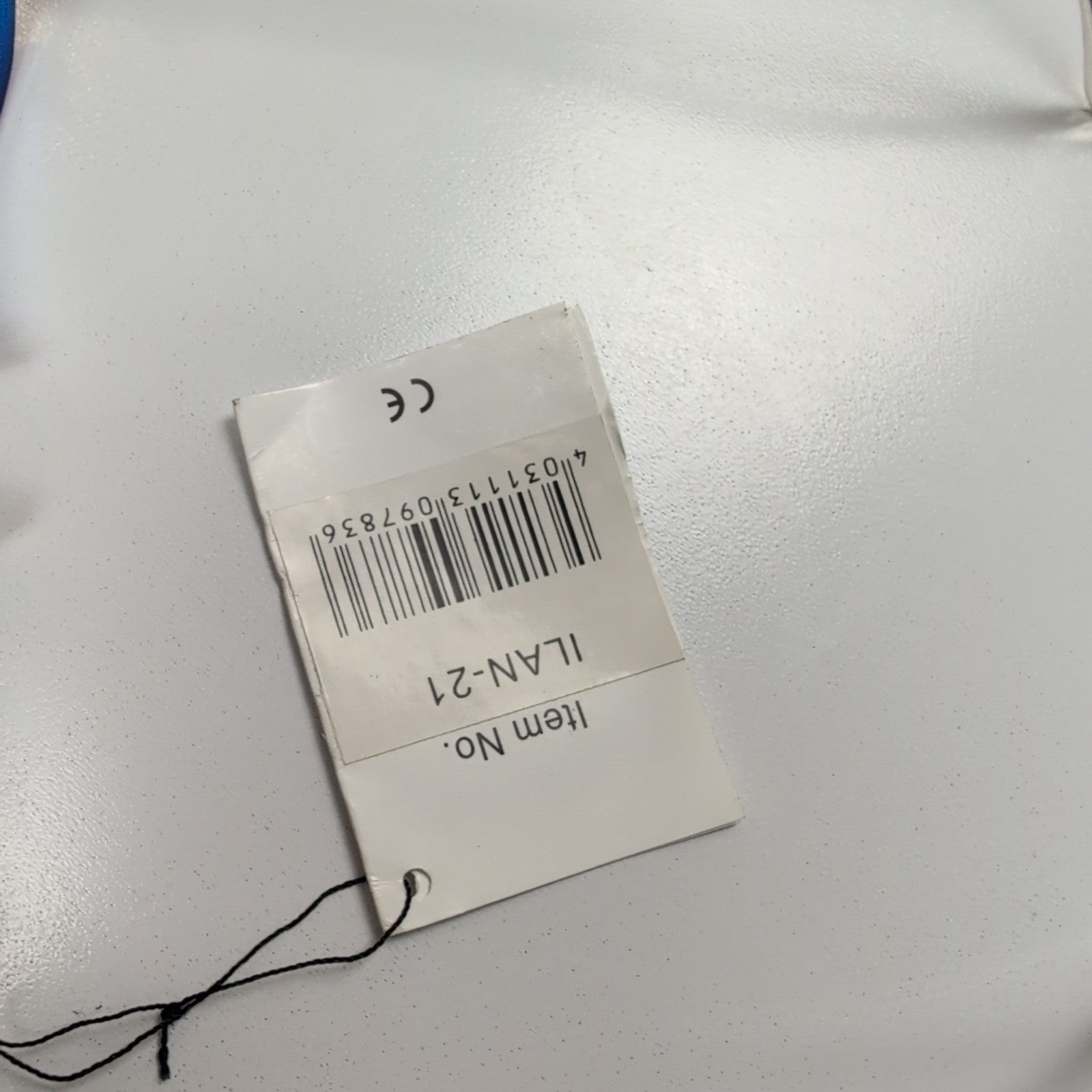 Bar-On® Lunettes de Soleil Ovales Bleues Y2K Branches Fines Métal Rimless