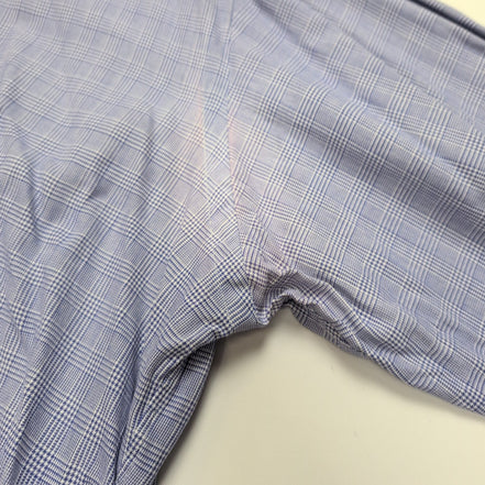Chemise Ralph Lauren Yarmouth M/L Carreaux Bleu Button Down Shirt Coton