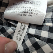 Chemise Ralph Lauren Classic Fit L Vichy Bleu Noir Manches Courtes