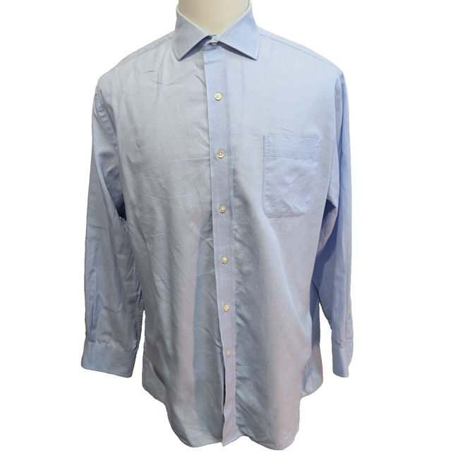 Chemise Tommy Hilfiger Bleu Clair 1 poche Taille L / XL Slim Fit