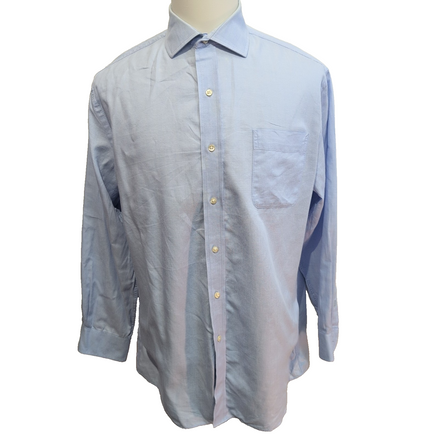 Chemise Tommy Hilfiger Bleu Clair 1 poche Taille L / XL Slim Fit