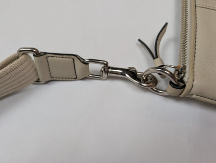 Sac bandoulière Coach cuir blanc cassé crème crossbody