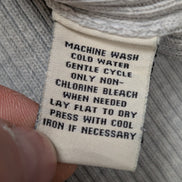 Pull POLO RALPH LAUREN Gris Maille Côtelée Logo Drapeau USA Taille L Coton Luxe