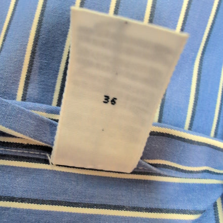 Chemise Polo Ralph Lauren Curham Rayée Bleu Blanc L Classic Fit