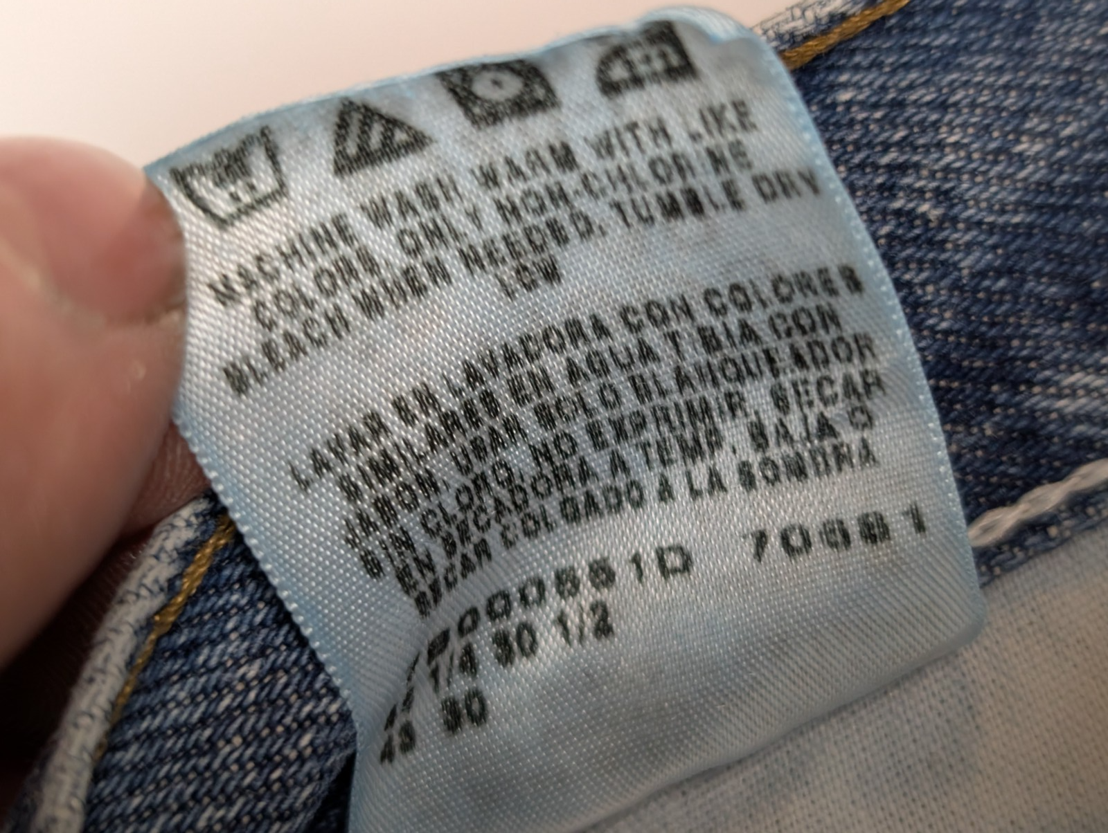 Jean Wrangler Vintage Regular Fit Homme W40 L30 Bleu Denim Classic Straight