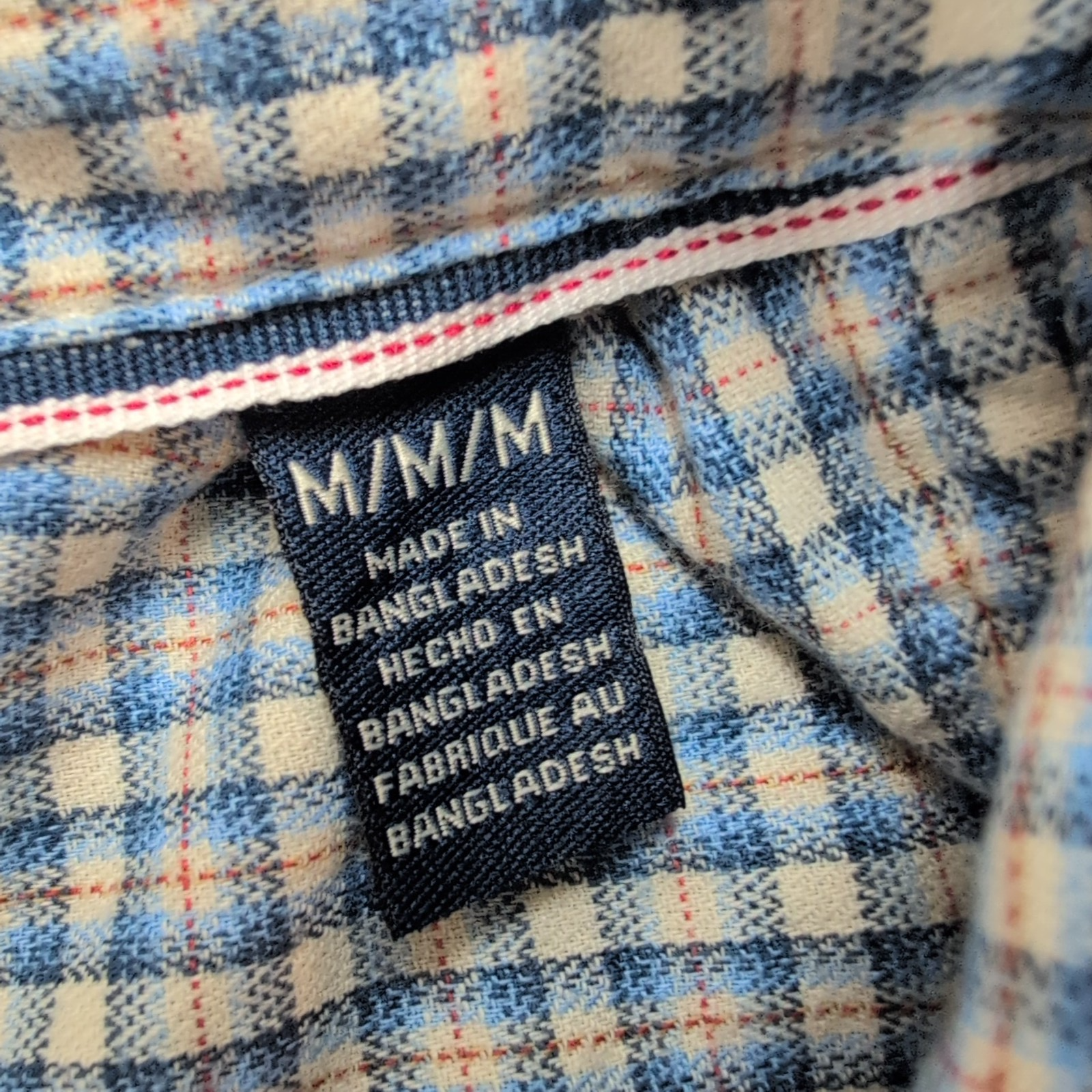 Chemise WRANGLER Western Bleue avec Poches Manches Longues - Taille M