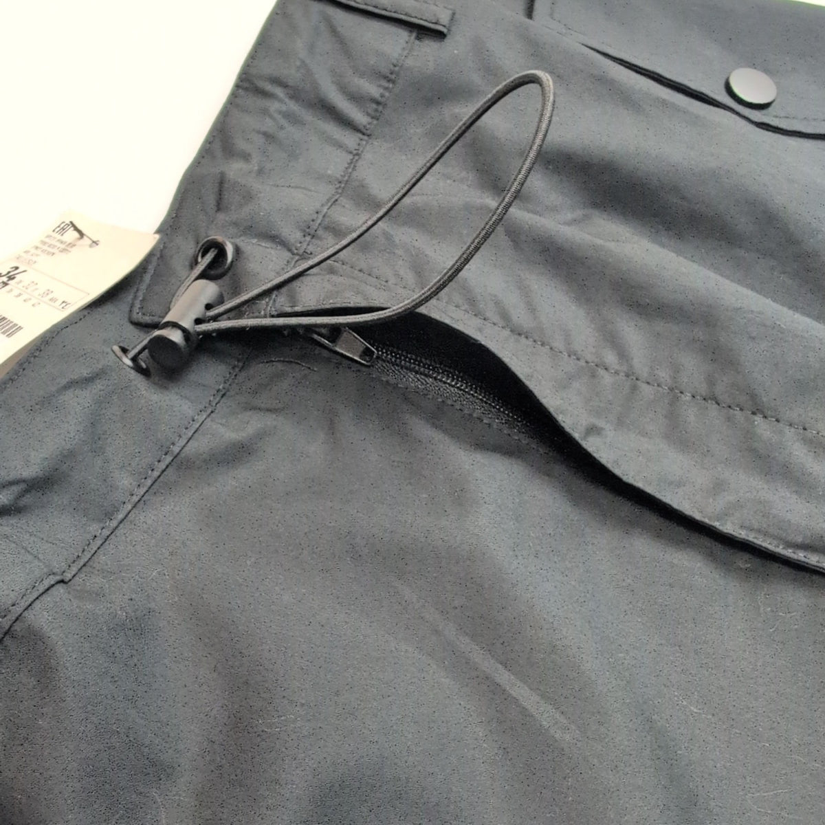 Jupe Femme T34 Pimkie Noire Coton Neuve avec Étiquette Poches Cargo