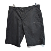 Short Dickies Workwear Noir Homme W36 Coupe Droite Bon État