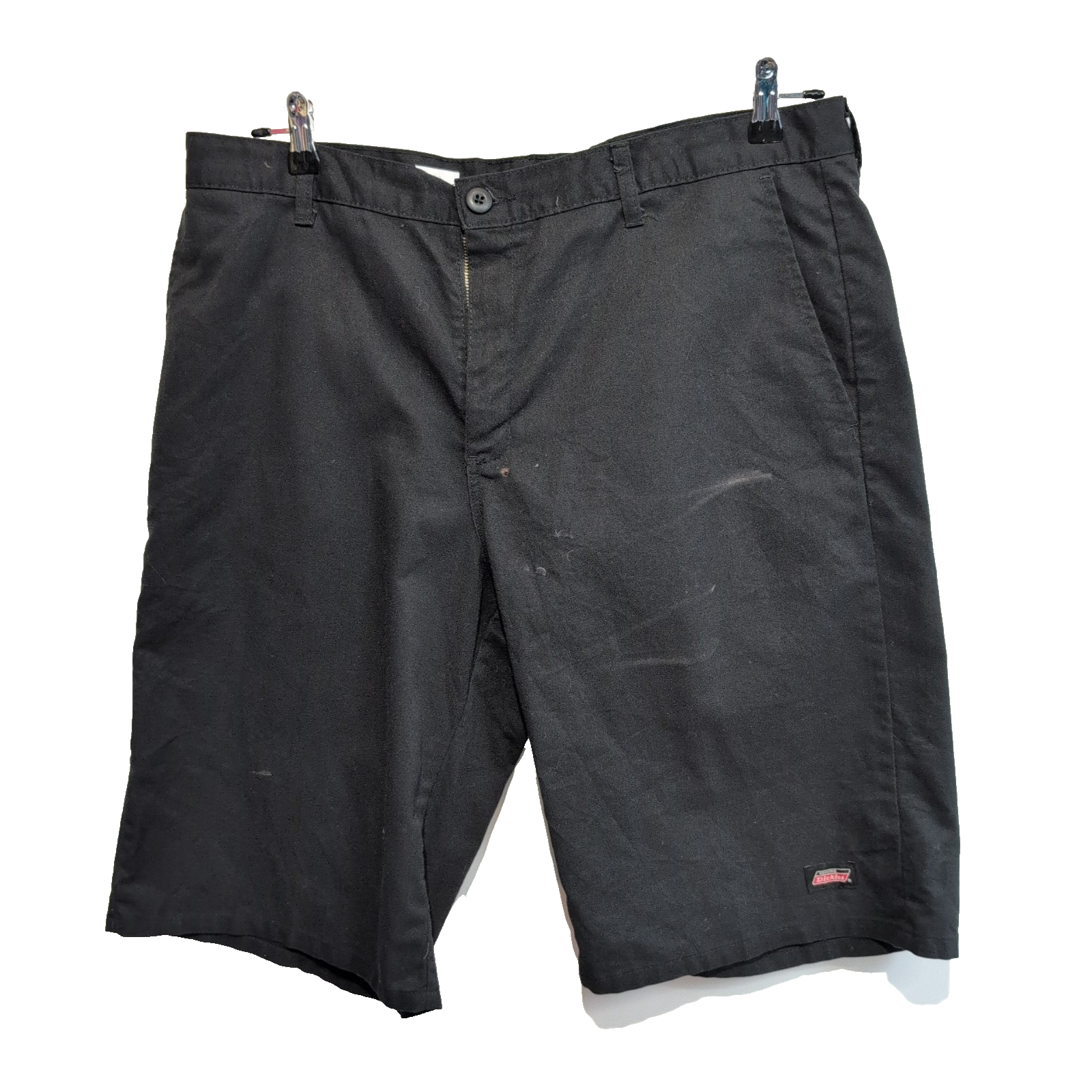 Short Dickies Workwear Noir Homme W36 Coupe Droite Bon État