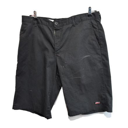 Short Dickies Workwear Noir Homme W36 Coupe Droite Bon État