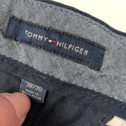 Pantalon chino Tommy Hilfiger stretch bleu marine taille W38xL30 FR48 #55ct