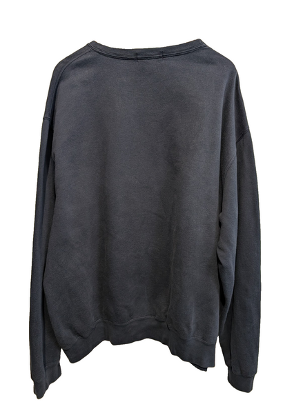 Sweat Polo Ralph Lauren XXL bleu marine logo rouge brodé Made in USA col rond