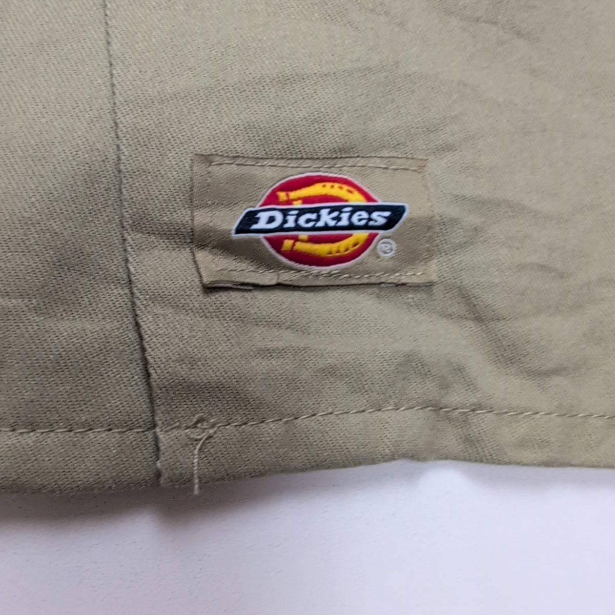 Chemise Dickies 2XL Beige Workwear Made in Honduras Poche Stylo Logo JAY DEE