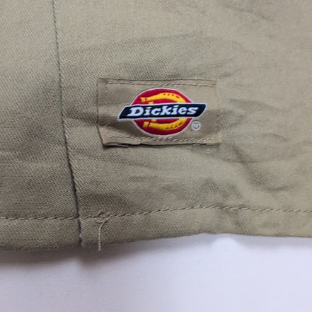 Chemise Dickies 2XL Beige Workwear Made in Honduras Poche Stylo Logo JAY DEE