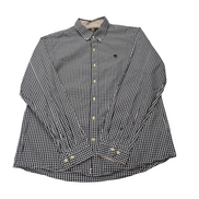 Chemise Timberland bleue et blanche à carreaux taille XL #41e