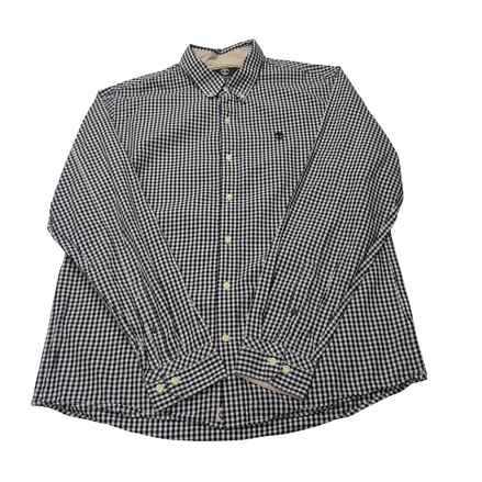 Chemise Timberland bleue et blanche à carreaux taille XL #41e