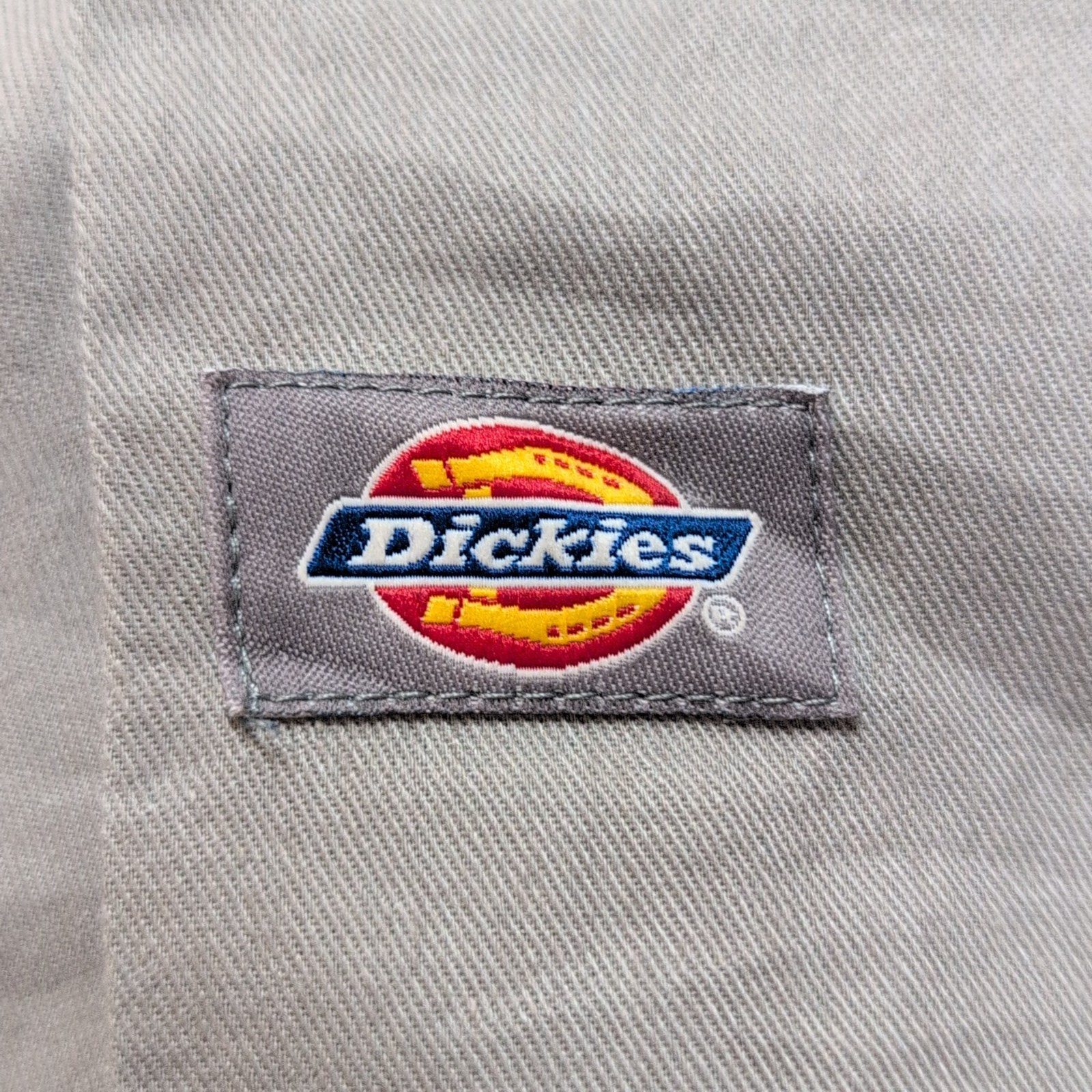 Chemise Dickies 3XL Grise Manches courtes Workwear Made in Mexico 2 Poches