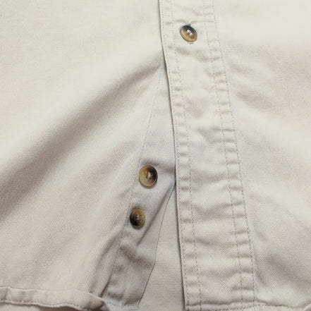 Chemise Manches Courtes Dockers Khakiware 100% Coton Beige 1 poche Taille L