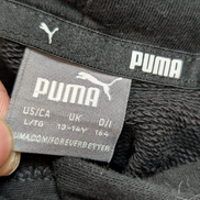 Sweat à Capuche Puma Noir Poche Kangourou - Taille L (13-14 ans)