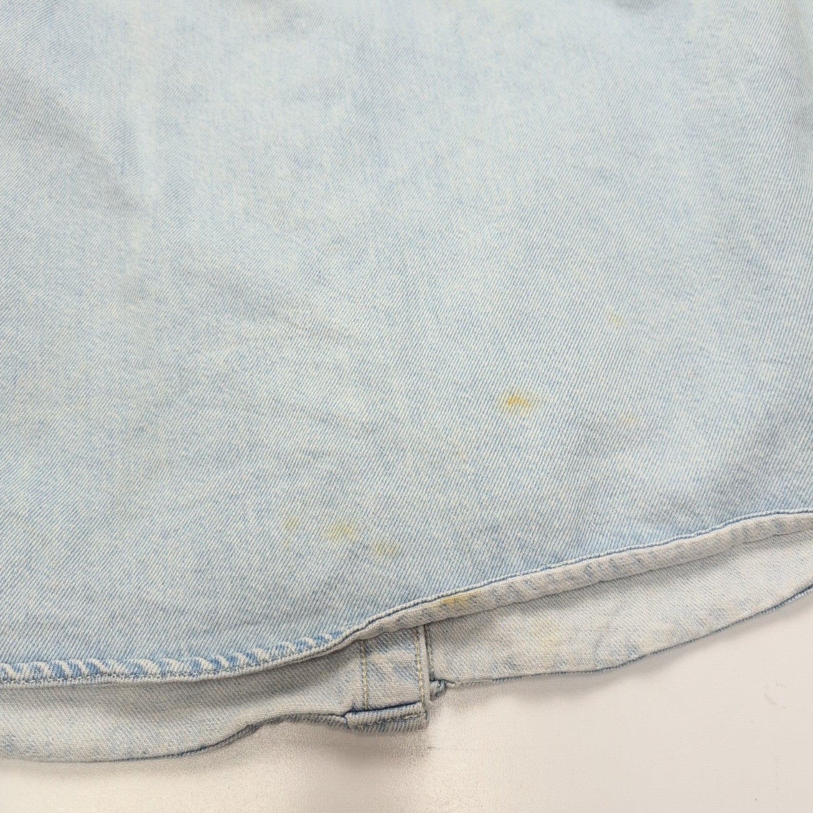 Chemise Levi's Made in Sri Lanka Femme S Western Jean Bleu Vintage