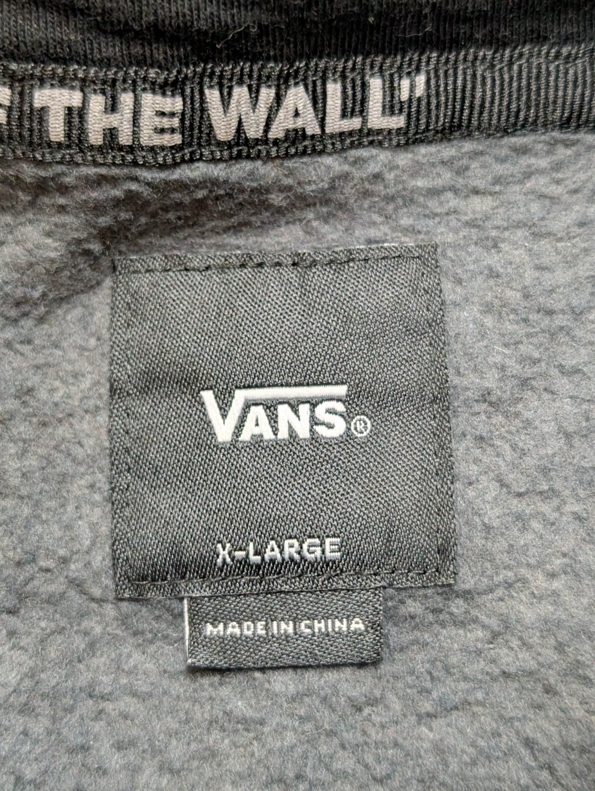 ➜ Sweat à Capuche Vans x Baker Skateboard - Rare Collab - Noir/Gris - XL