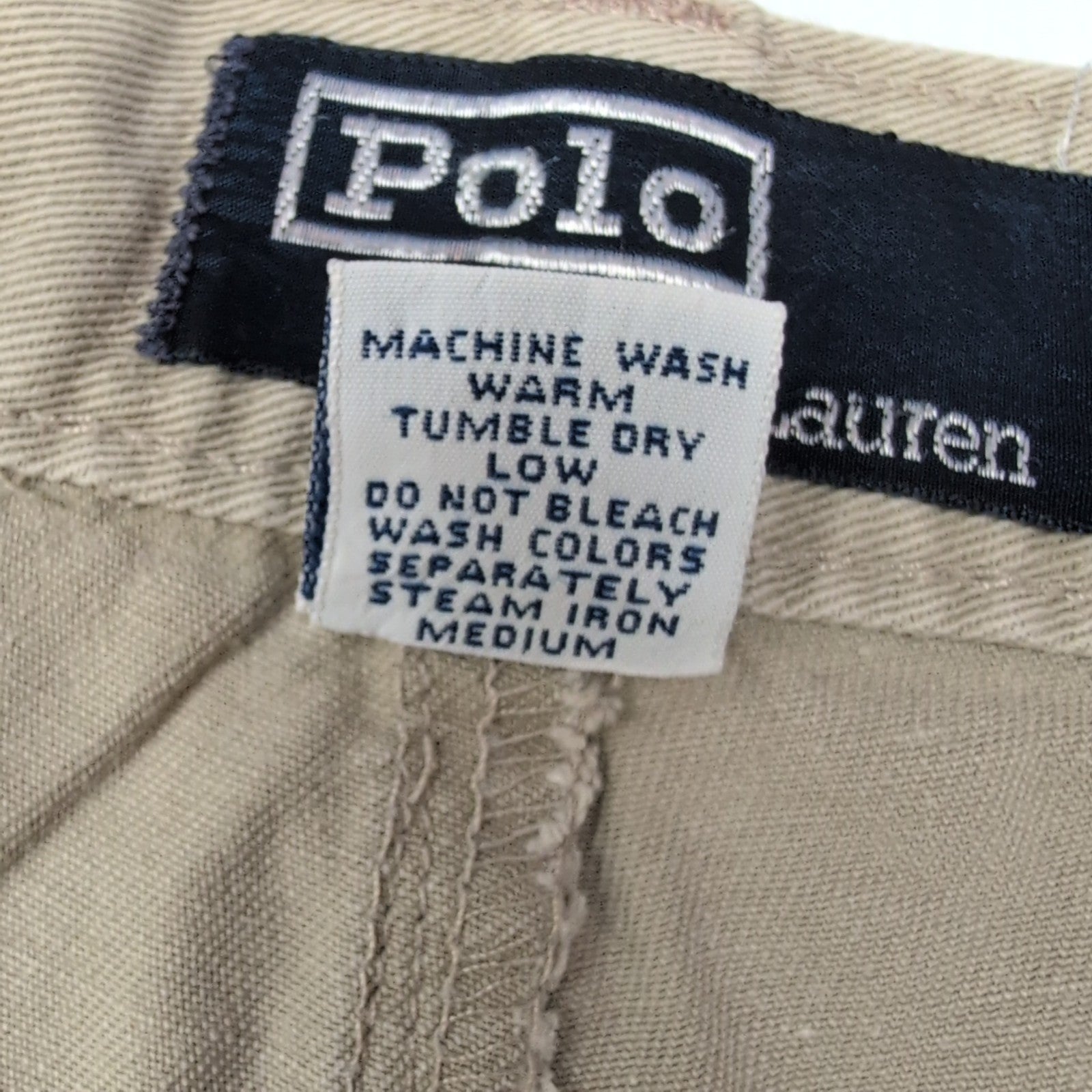Pantalon chino Polo Ralph Lauren crème taille W38 FR48 #35cr