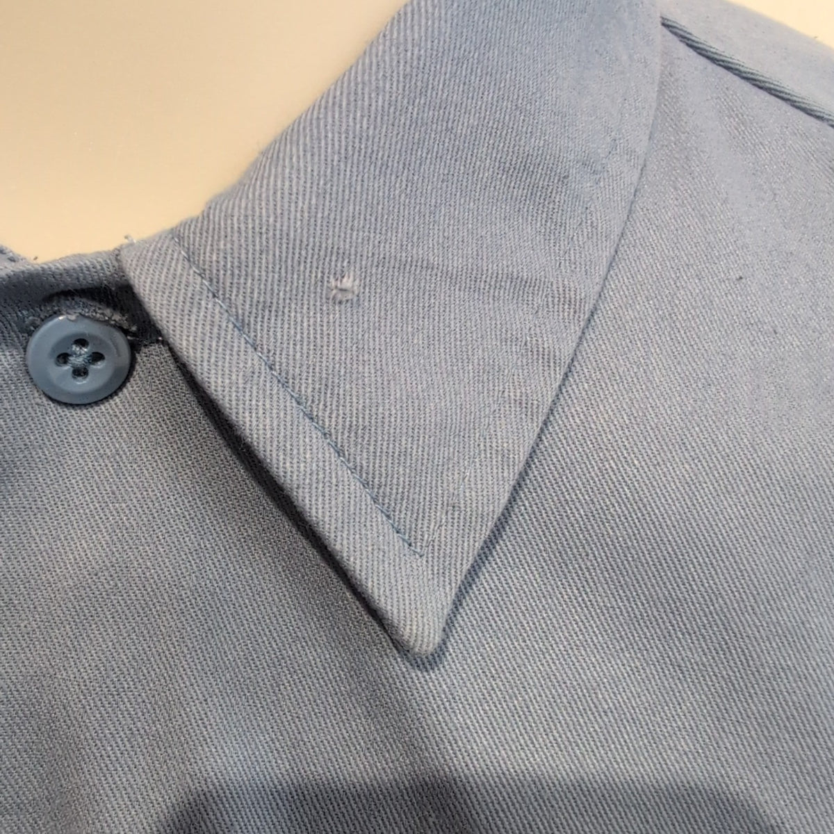 Chemise Dickies manches courtes L Bleu Clair uni Workwear USA Poches
